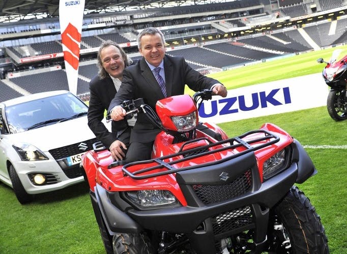 Suzuki GB PLC an official title partner to the MK Dons