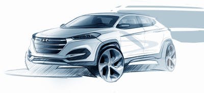 Hyundai Motor shows first design impression of All-New Tucson