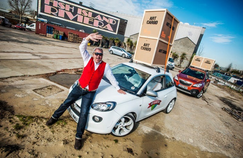 The Vauxhall Art Car Boot Fair hits the road