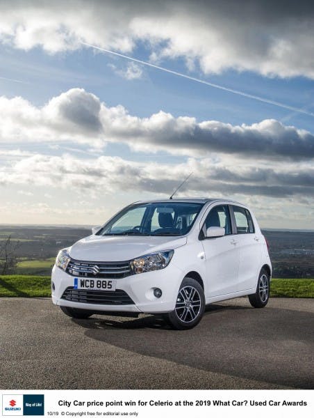 PRICE POINT WIN FOR CELERIO AT THE WHAT CAR? USED CAR AWARDS
