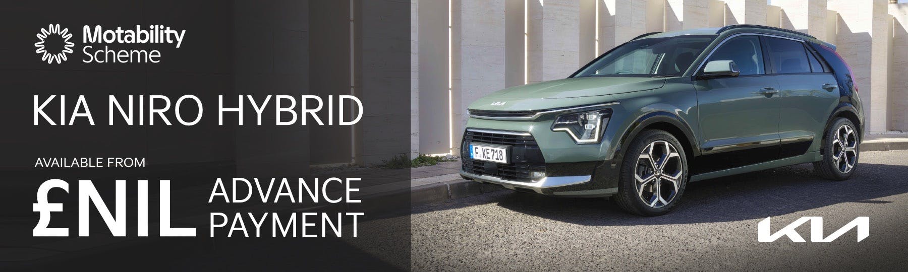kia Niro Hybrid Motability Offer