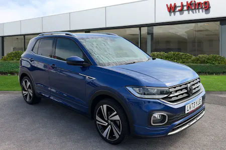 2024 VOLKSWAGEN T CROSS 1.0 TSI R LINE SUV 5DR PETROL DSG 1.0 PETROL AUTOMATIC 14,900... photo